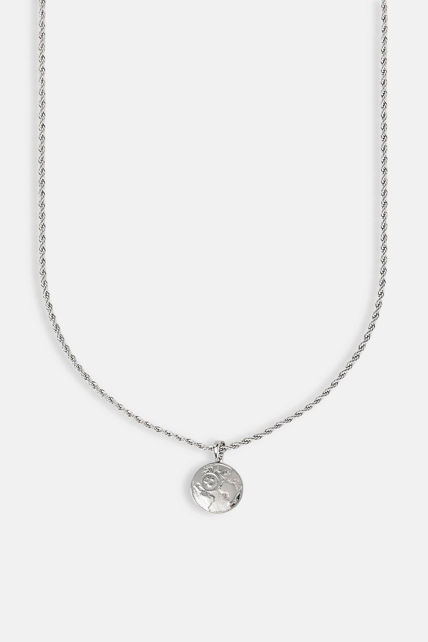 Micro 8 Ball Globe Pendant Necklace - 15mm